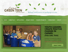 Tablet Screenshot of carmelgreenteen.org